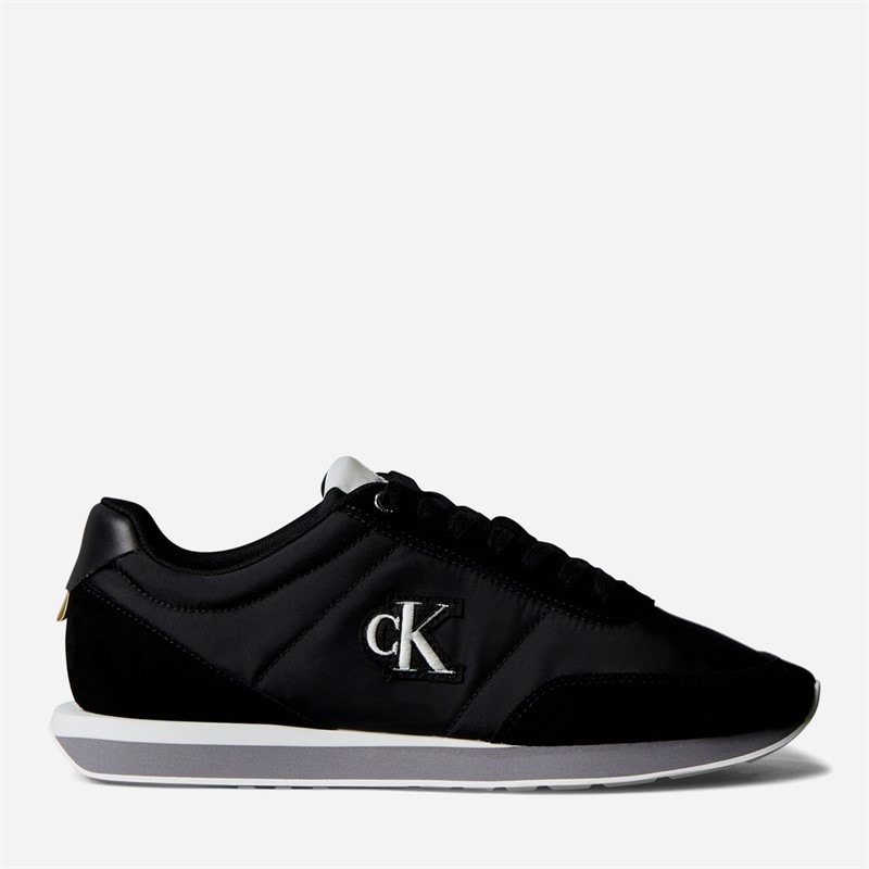 Calvin Klein Jeans Baskets à semelle épaisse hommes - Bright White/Noir