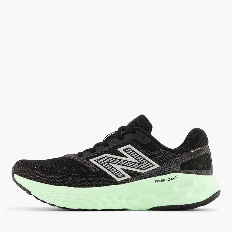 New Balance Chaussures de course neutres Fresh Foam X EVOZ V4 Gore-Tex femmes - Noir/Lab Green/Metallic argenté