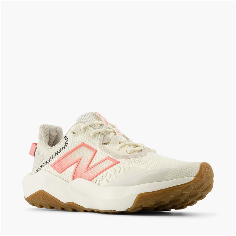 Dames dynasoft nitrel v6 trail hardloopschoenen Angora/Zonverbleekt Rood/Timberwolf - Afbeelding 3