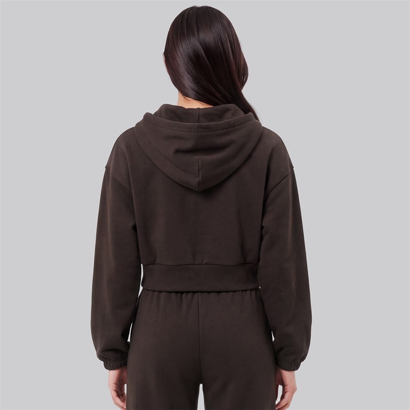 Damen - Valencia Kurzer Kapuzenpullover mit Reißverschluss Americano - Bild 2