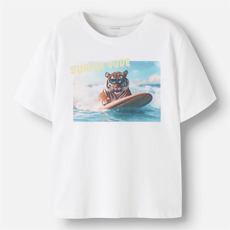 T-shirt Voto garçons Bright White - Image 1