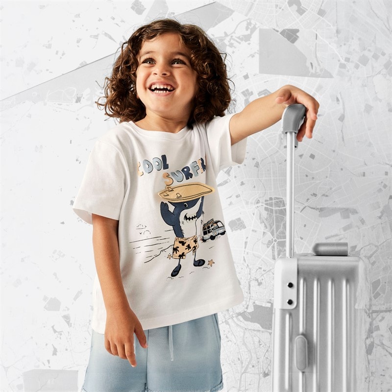 Name It T-shirt Jabe garçons - Bright White