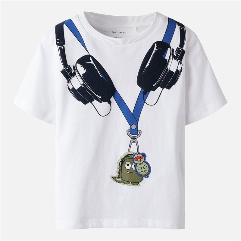 T-shirt henni garçons Bright White - Image 2