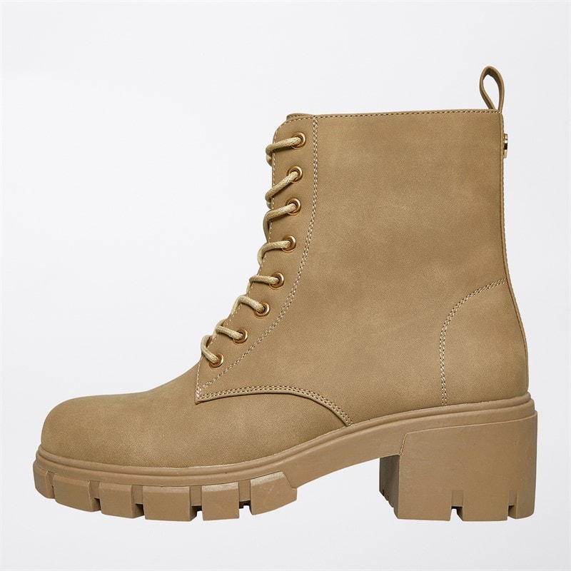 Damen - Chunky Schnürstiefel Stone - Bild 2