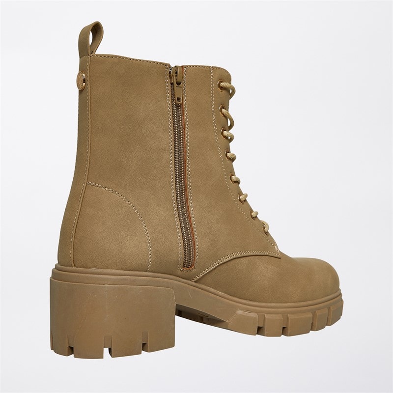Damen - Chunky Schnürstiefel Stone - Bild 5