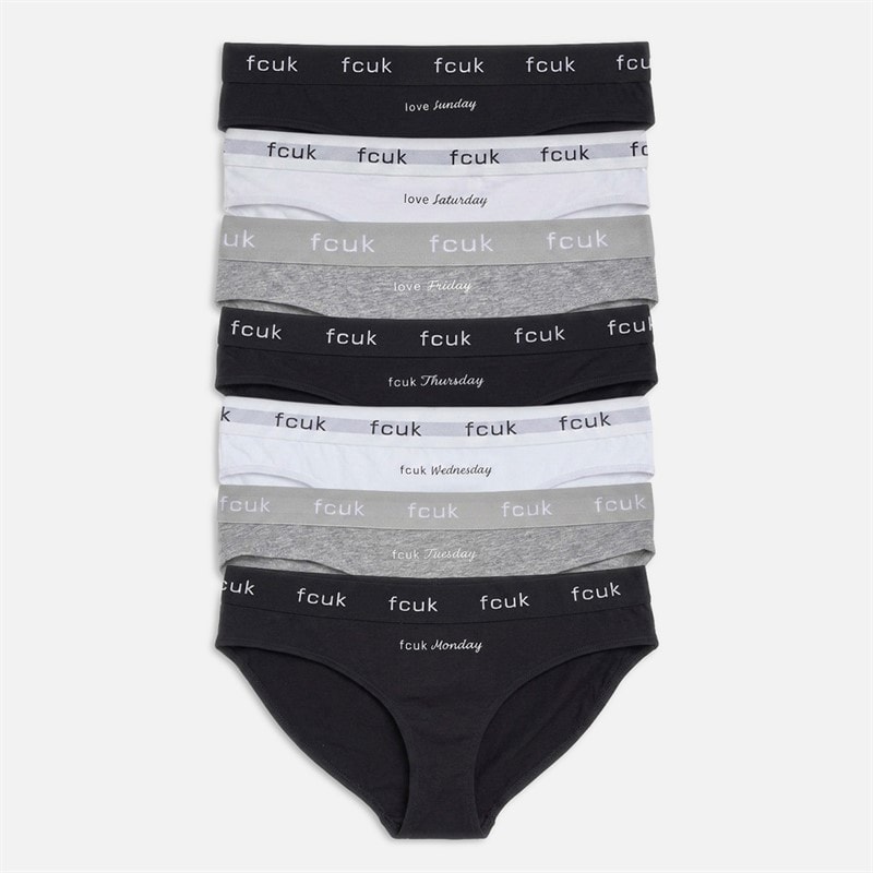 Damen - Slips Sieben-Pack FCUK2 - Bild 1