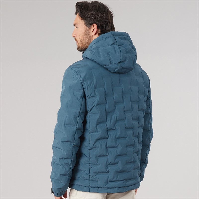 Mężczyźni wodoodporna ocieplana kurtka jaymes Dark Teal – zdjęcie  2