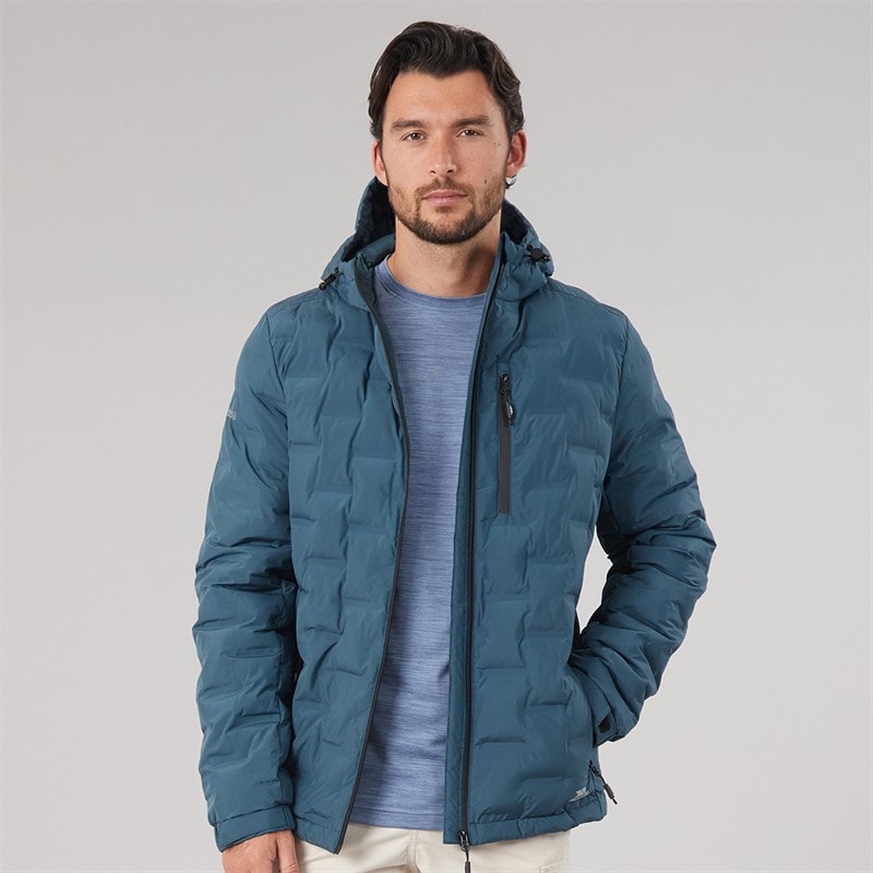 Mężczyźni wodoodporna ocieplana kurtka jaymes Dark Teal – zdjęcie  3