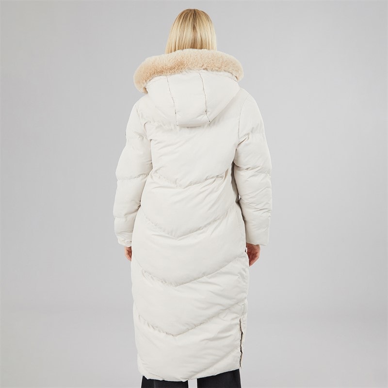 Long manteau matelassé Madison femmes Stone - Image 2
