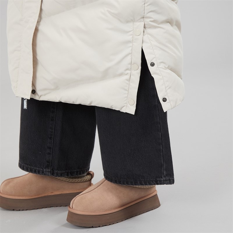 Long manteau matelassé Madison femmes Stone - Image 4