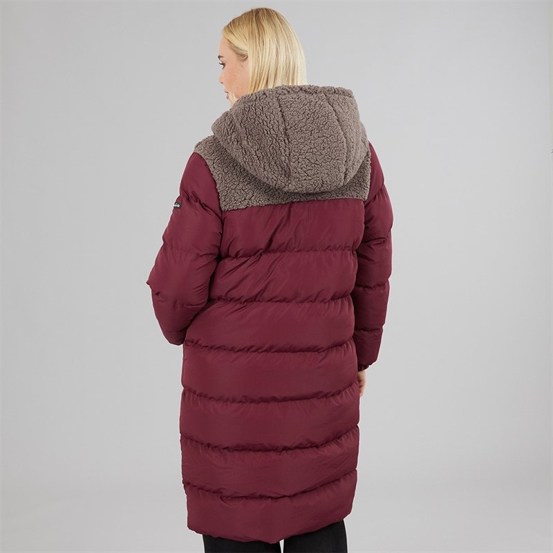 Damen - Jenner Mid-Length Jacke Wine - Bild 2