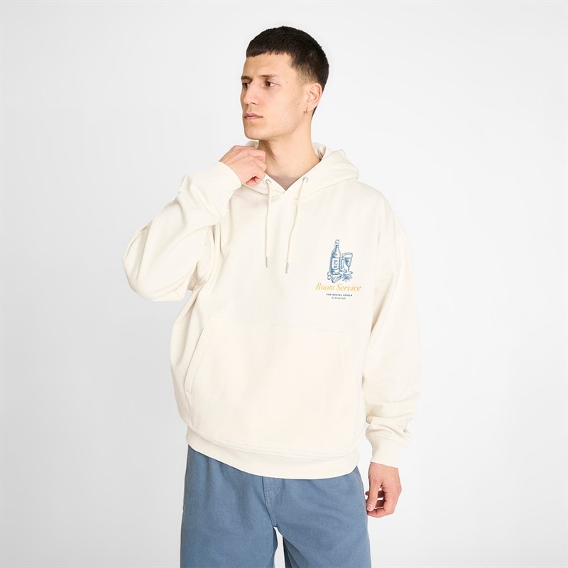 Mężczyźni bluza jay z kapturem Biały – zdjęcie  1