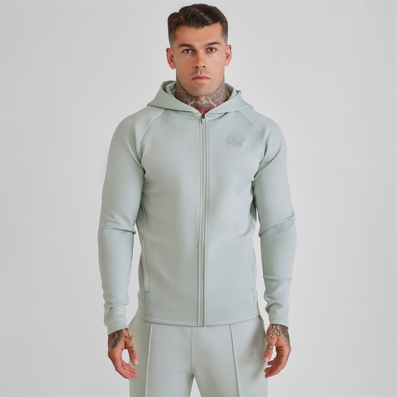 Heren hoodie en joggers set Groen - Afbeelding 3