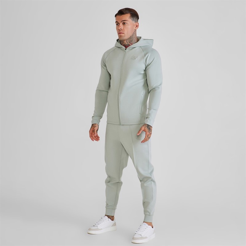 Heren hoodie en joggers set Groen - Afbeelding 5