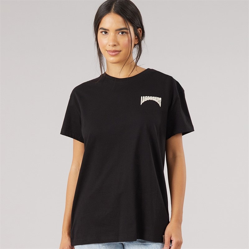 T-shirt oversize laurel femmes Noir - Image 2