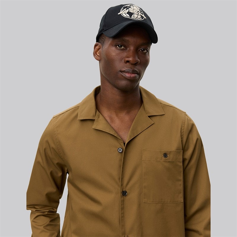 Surchemise en sergé épais Jasper hommes Sable foncé - Image 3