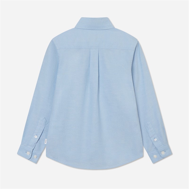 Chemise Oxford Konrad contrastée garçons Bleu clair - Image 2