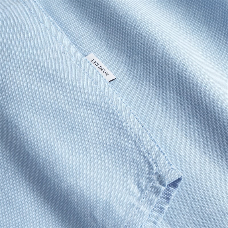 Chemise Oxford Konrad contrastée garçons Bleu clair - Image 4