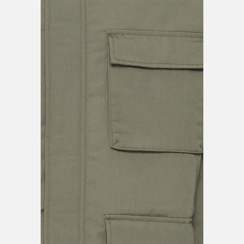 Heren gaben utility jas Dusty Olive - Afbeelding 3