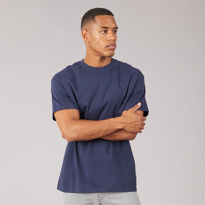 Mężczyźni t-shirt Harrold Insignia Blue – zdjęcie  2