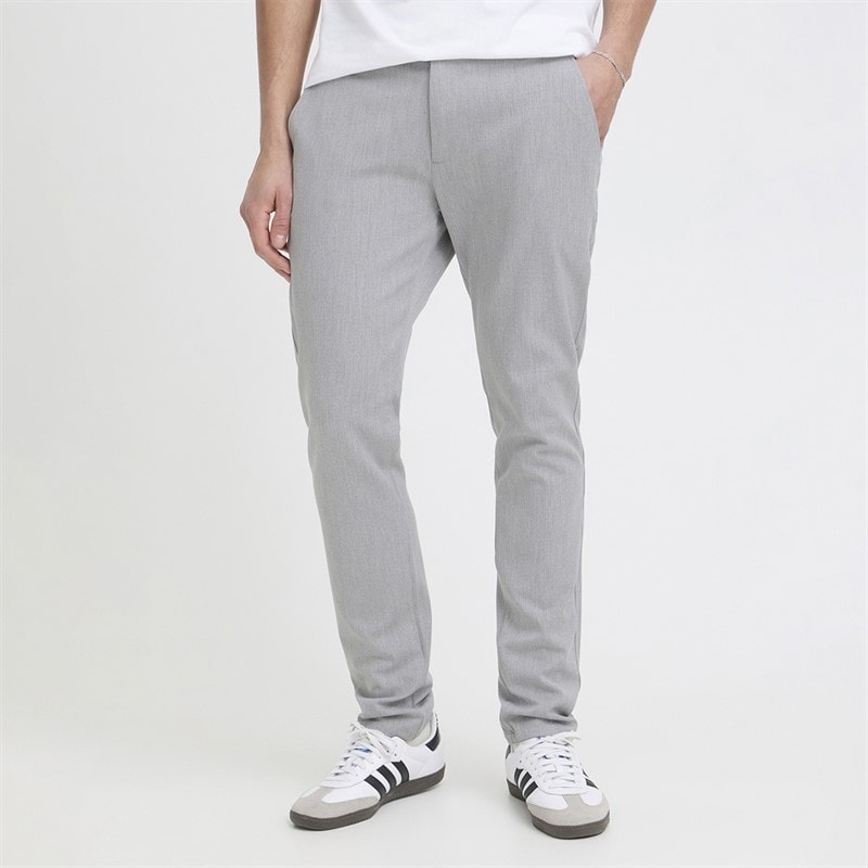 Heren federic broek Hellgrijs M - Afbeelding 1