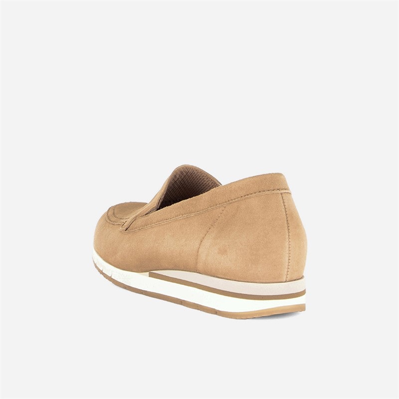 Damen - Keilabsatz Slip-On Schuhe Saddle - Bild 4