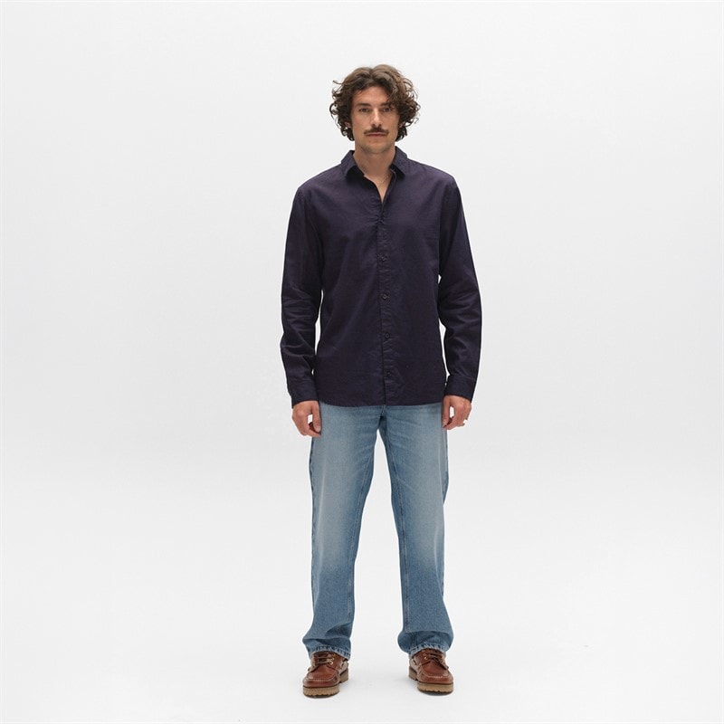 Herren - Sven Langarmshirt Marineblau - Bild 2