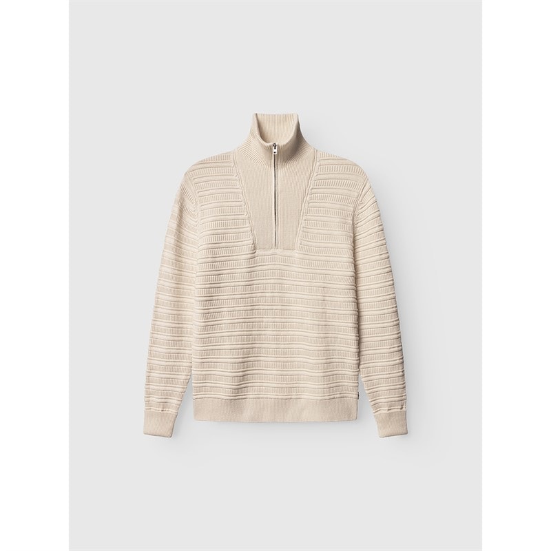 Gabba Herren - Iwaki Buco Strickpullover - White Almond