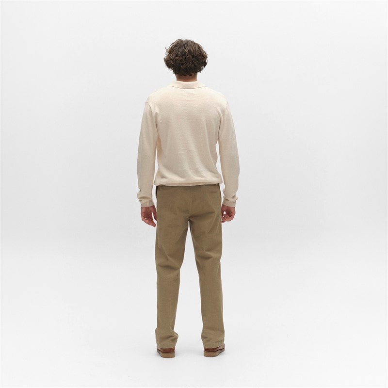 Pull en maille cross dush hommes Sand Melange - Image 3