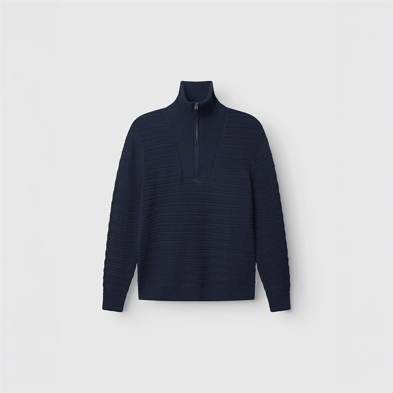 Gabba Herren - Iwaki Buco Strickpullover - Marineblau