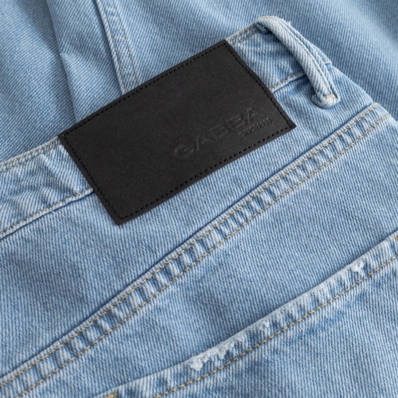 Mężczyźni jeansy max lig jasnoniebieskie denim Jasnoniebieski Denim – zdjęcie  4