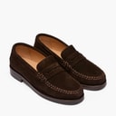 Damen - Toc1936 Norah Slipper Dark Brown Suede