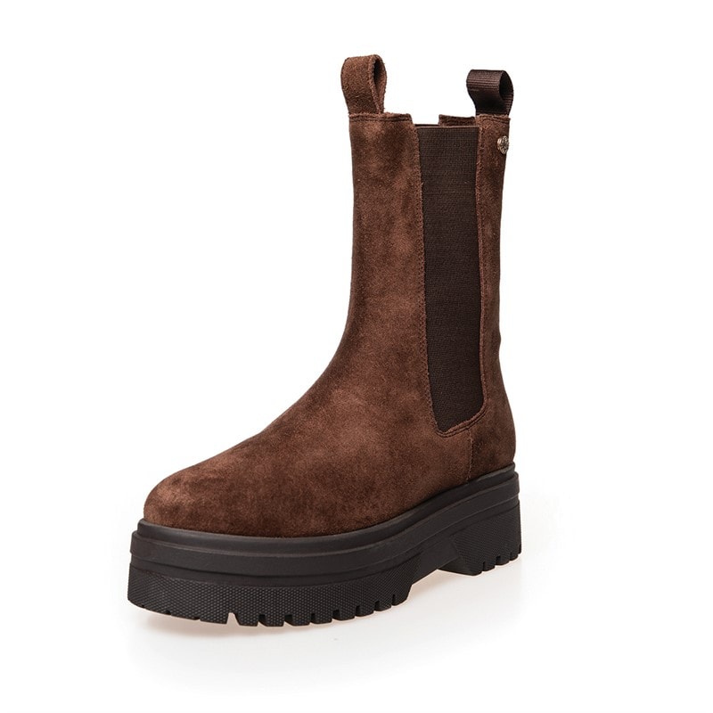 Bottes en suède Going Copenhagen femmes 0035 Marron foncé (Coffee Bean) - Image 3