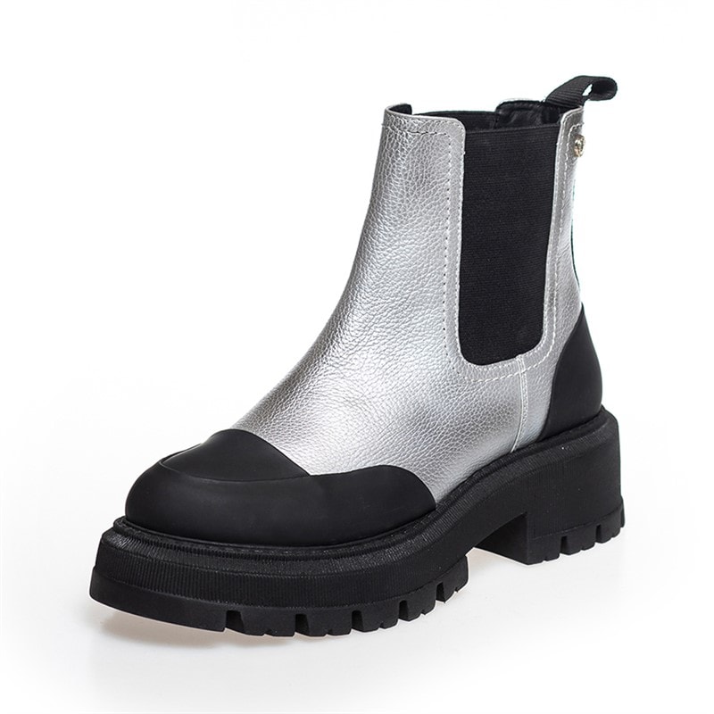 Bottes basses Sally Girl 23 filles 0050 Silver - Image 3
