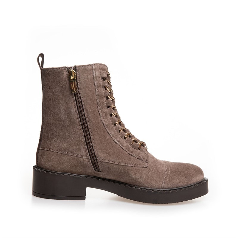 Damen - New Rock Wildlederstiefel 2827 Smoke - Bild 2
