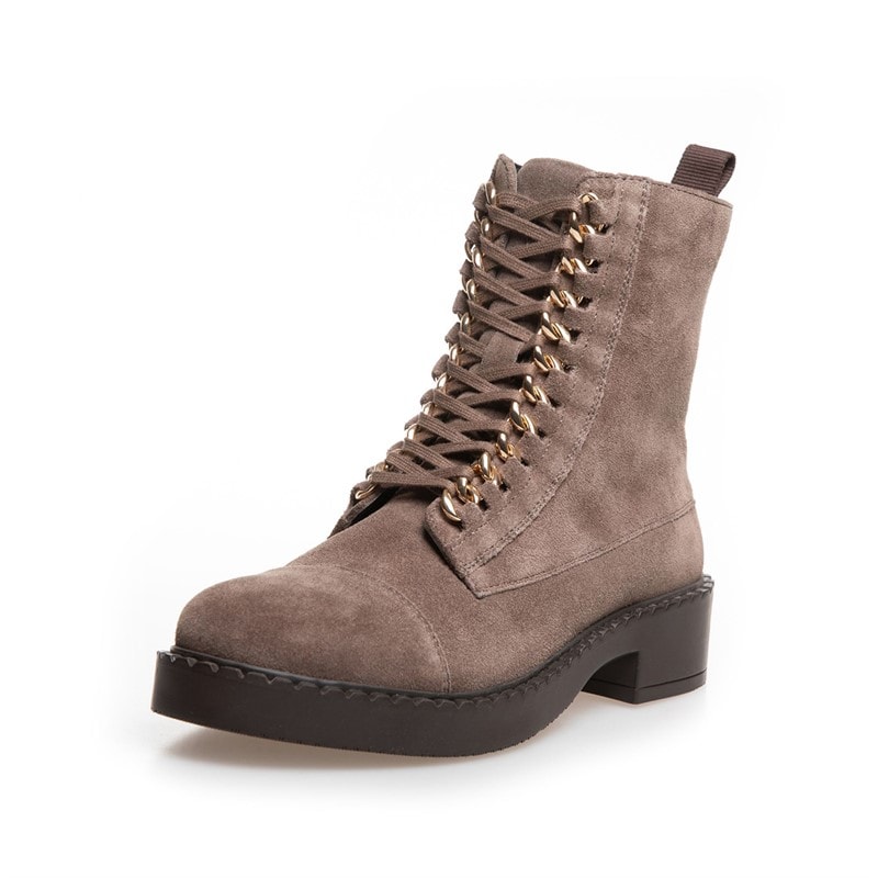 Damen - New Rock Wildlederstiefel 2827 Smoke - Bild 3