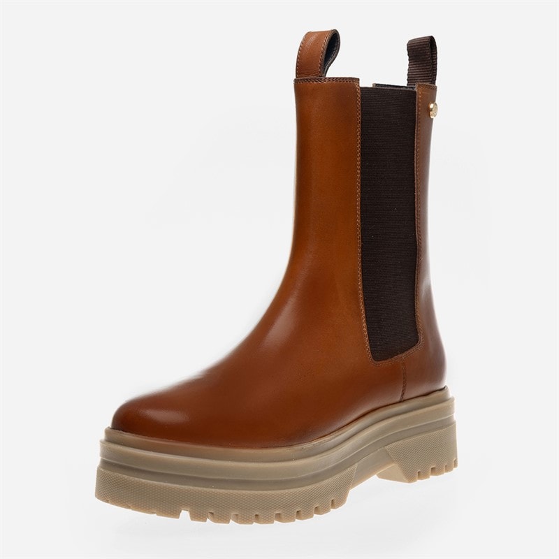 Damskie kozaki going copenhagen 804 Cognac Leather – zdjęcie  2