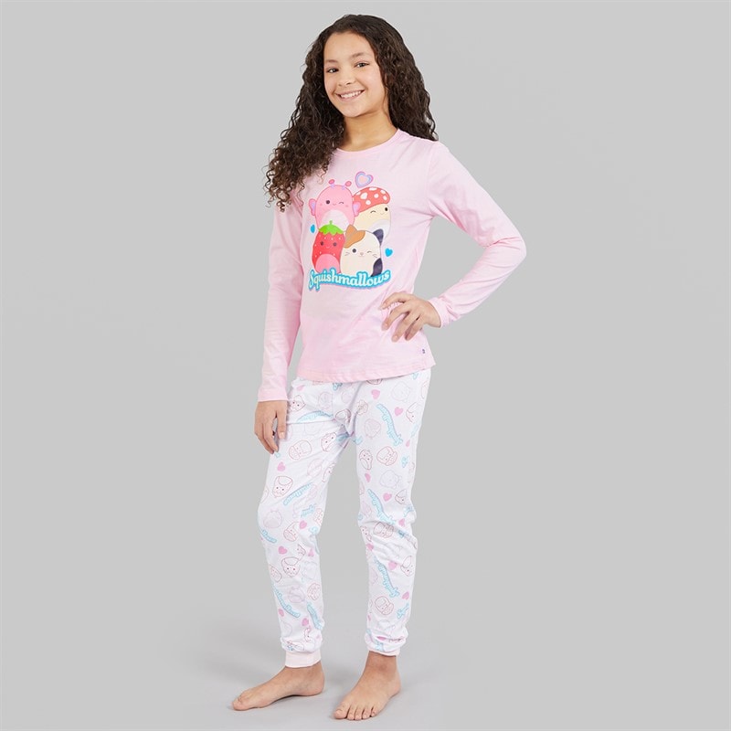 Squishmallows Mädchen - Pyjama-Set - Ballerina/Weiß - Bild 2