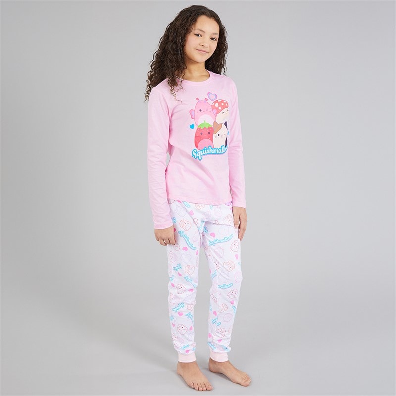 Squishmallows Mädchen - Pyjama-Set - Ballerina/Weiß - Bild 4