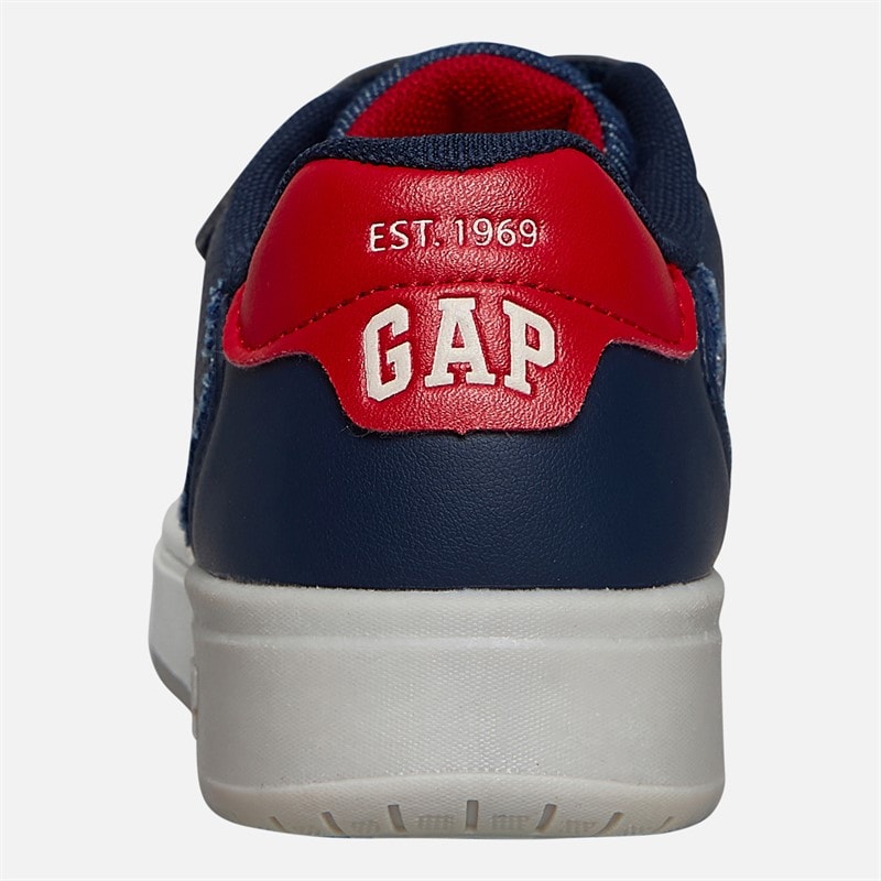 GAP Jongens detroit trainers - Navy/Rood/Denim - Afbeelding 3