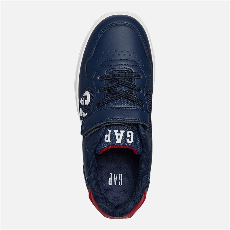 GAP Jongens detroit trainers - Navy/Rood/Denim - Afbeelding 4