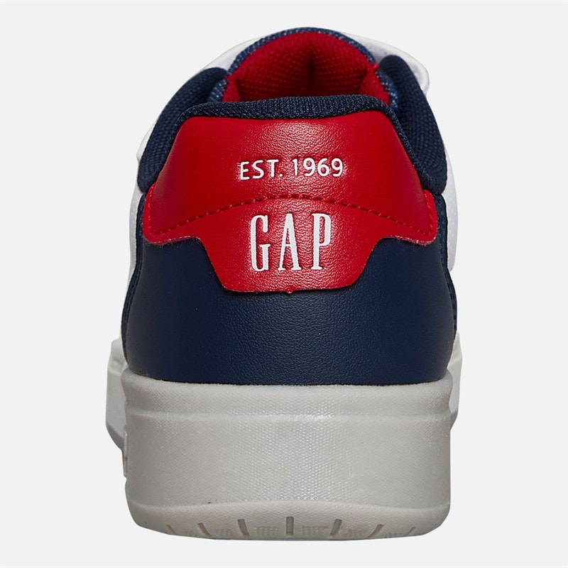 GAP Jungen - Chicago Sneaker - Weiß/Navy/Rot - Bild 3