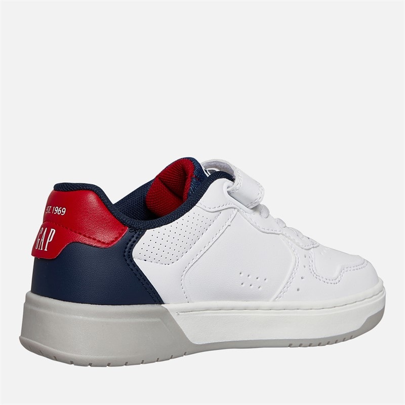 GAP Jungen - Chicago Sneaker - Weiß/Navy/Rot - Bild 5