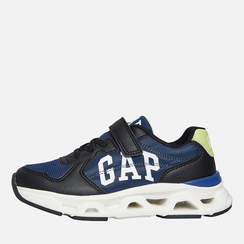 GAP Baskets San Francisco garçons - Noir Bleu Lime - Image 1