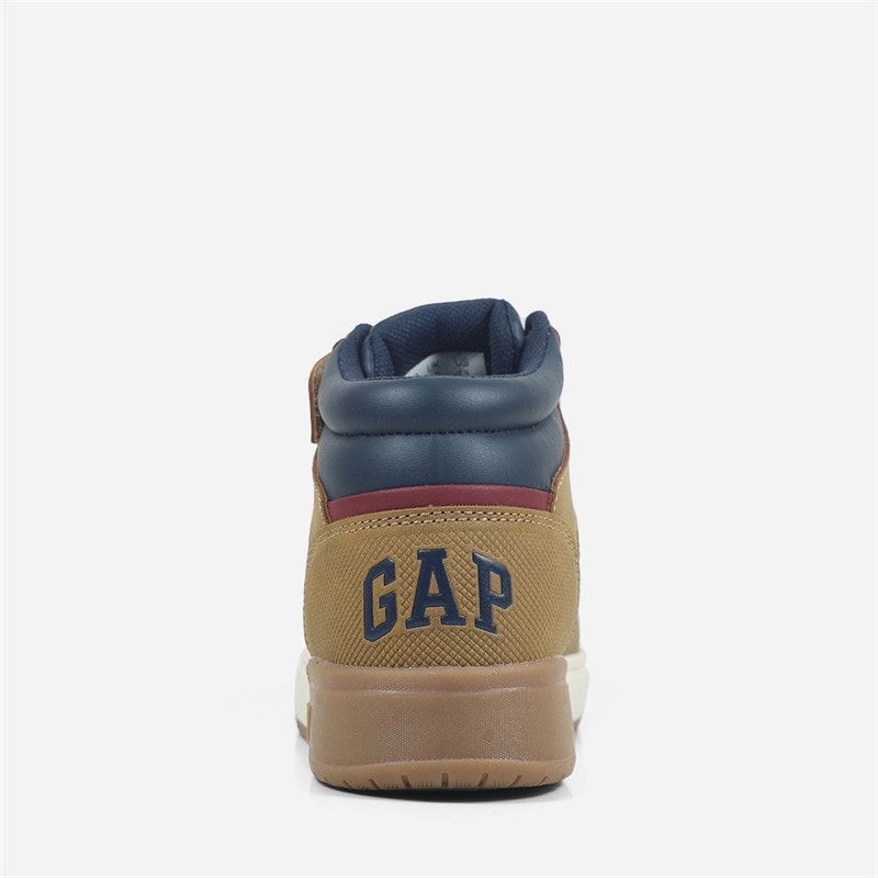 GAP Chłopcy buty treningowe travis mid - Camel/Navy – zdjęcie  3