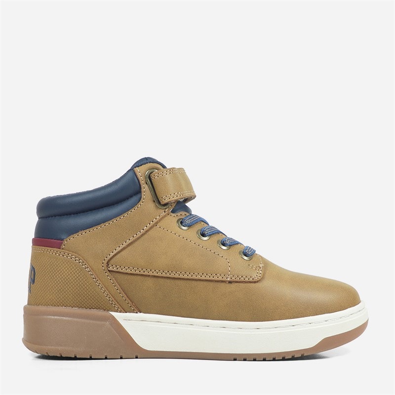 GAP Chłopcy buty treningowe travis mid - Camel/Navy – zdjęcie  5
