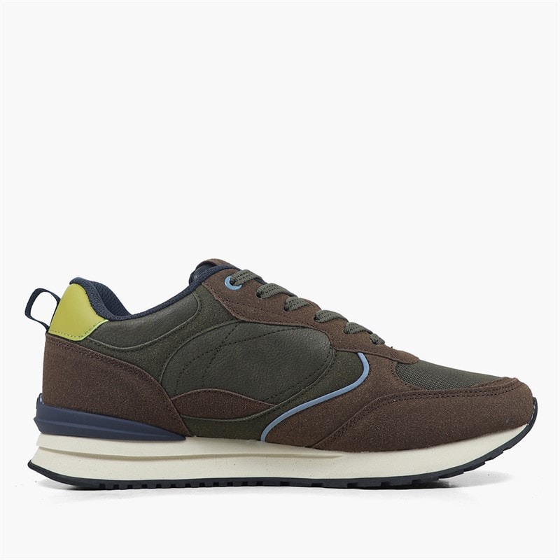 Baskets de course run spirit hommes Praline Olive - Image 3