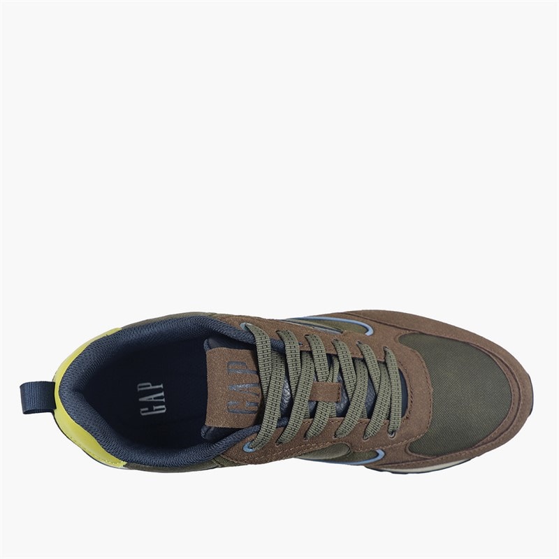 Baskets de course run spirit hommes Praline Olive - Image 4