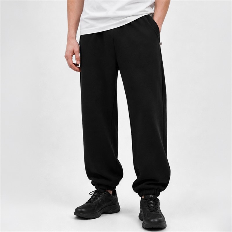 Heren sweatpants Zwart - Afbeelding 1