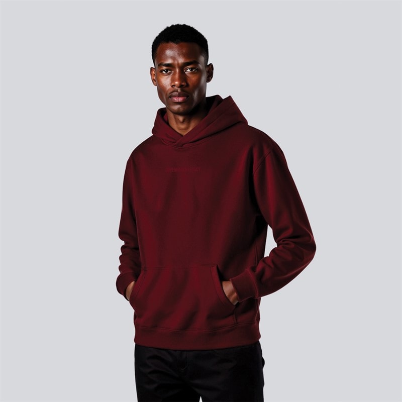 Sweat à capuche Bordeaux - Image 1